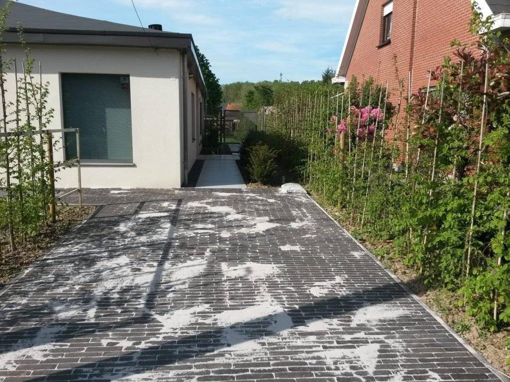 Opritten | Romain tuin en klinkerwerken in regio Leuven